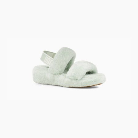 UGG Oh Yeah Mint Slippers for Women (LSVN64920)